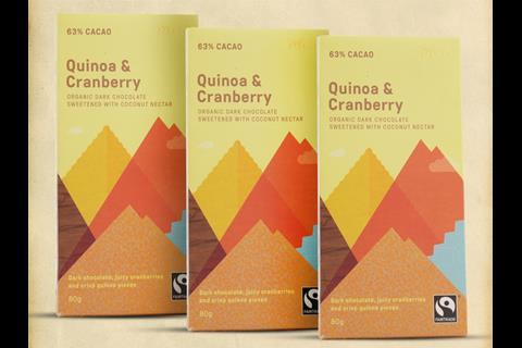 Australia: Quinoa & Cranberry Dark Chocolate